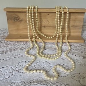 Pearl Necklace Set